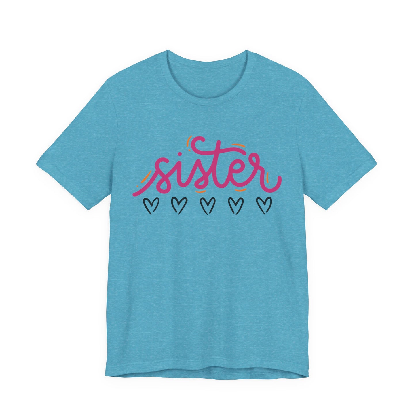 Sister Love Hearts Tee