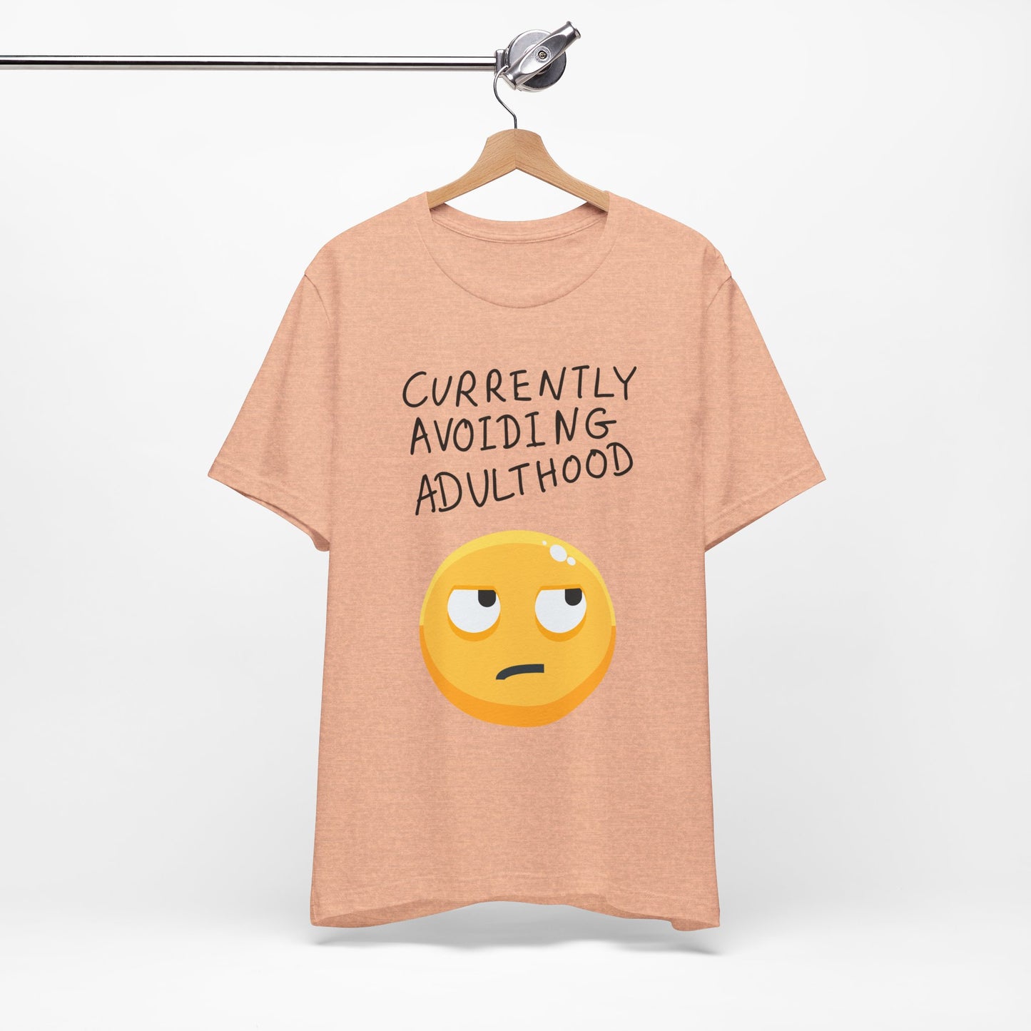 Avoiding Adulthood Emoji Tee
