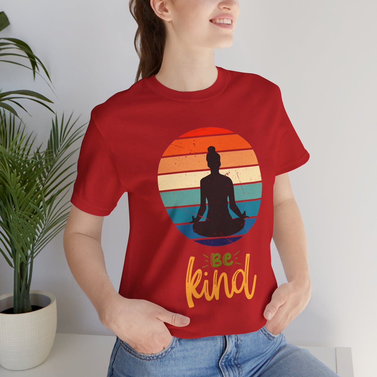 Be Kind Yoga Sunset Tee