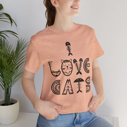 I Love Cats Tee