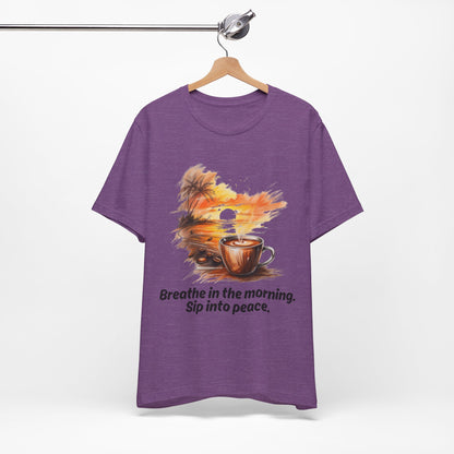 Morning Peace Coffee Tee