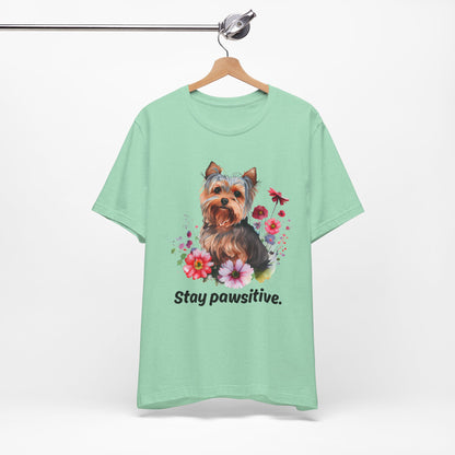 Stay Pawsitive Dog Lover Tee