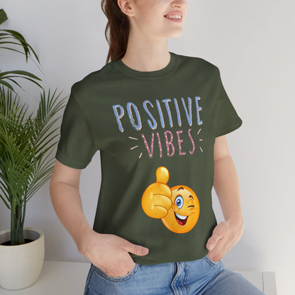 Positive Vibes Thumbs Up Tee