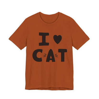 I Love Cat Tee
