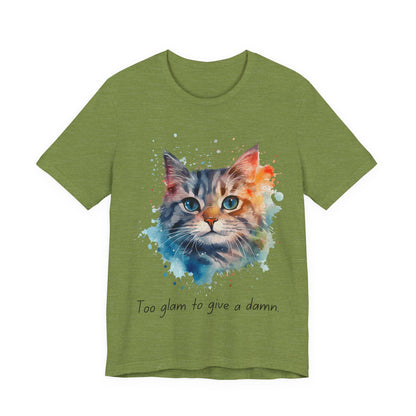 Watercolor Cat Tee