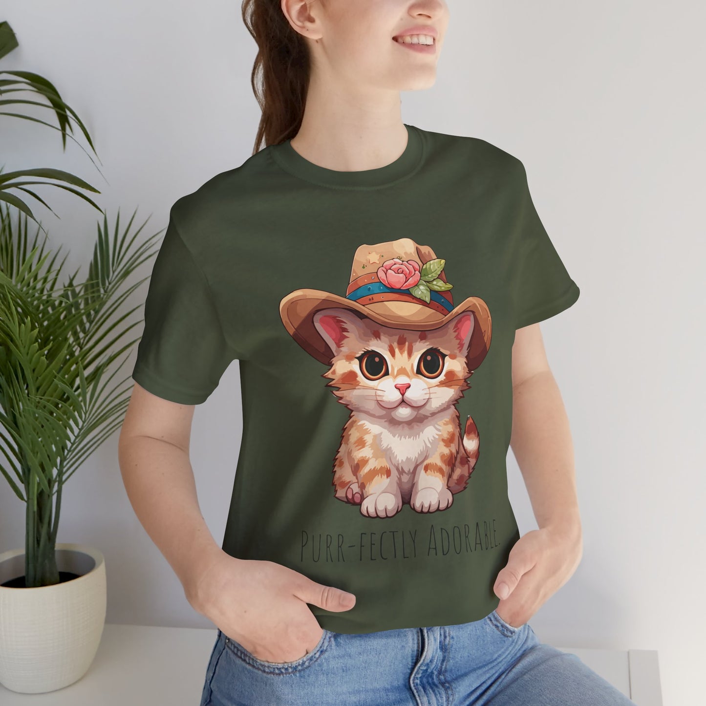 Cute Cat Graphic Tee