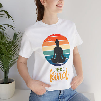 Be Kind Yoga Sunset Tee