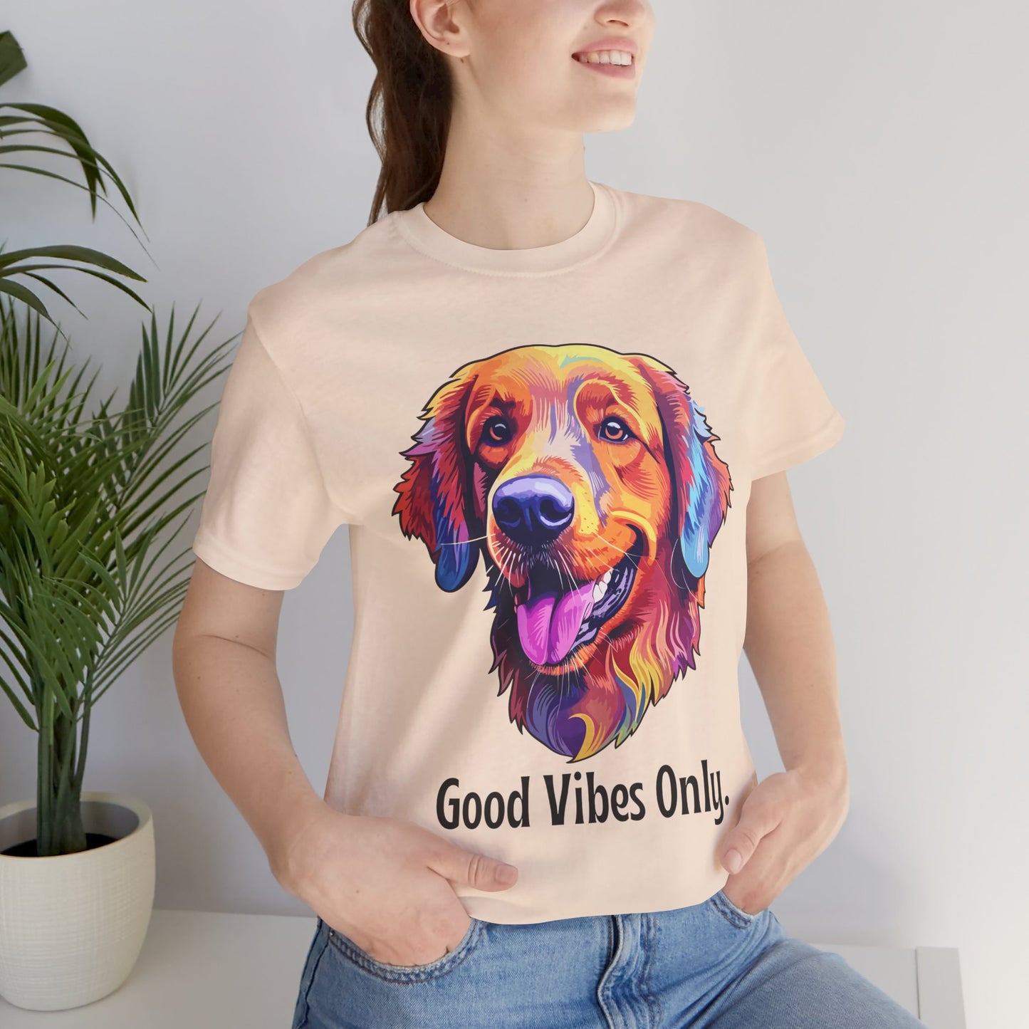 Good Vibes Only Dog Tee