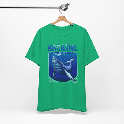 Deep Ocean Whale "Breathe" Tee