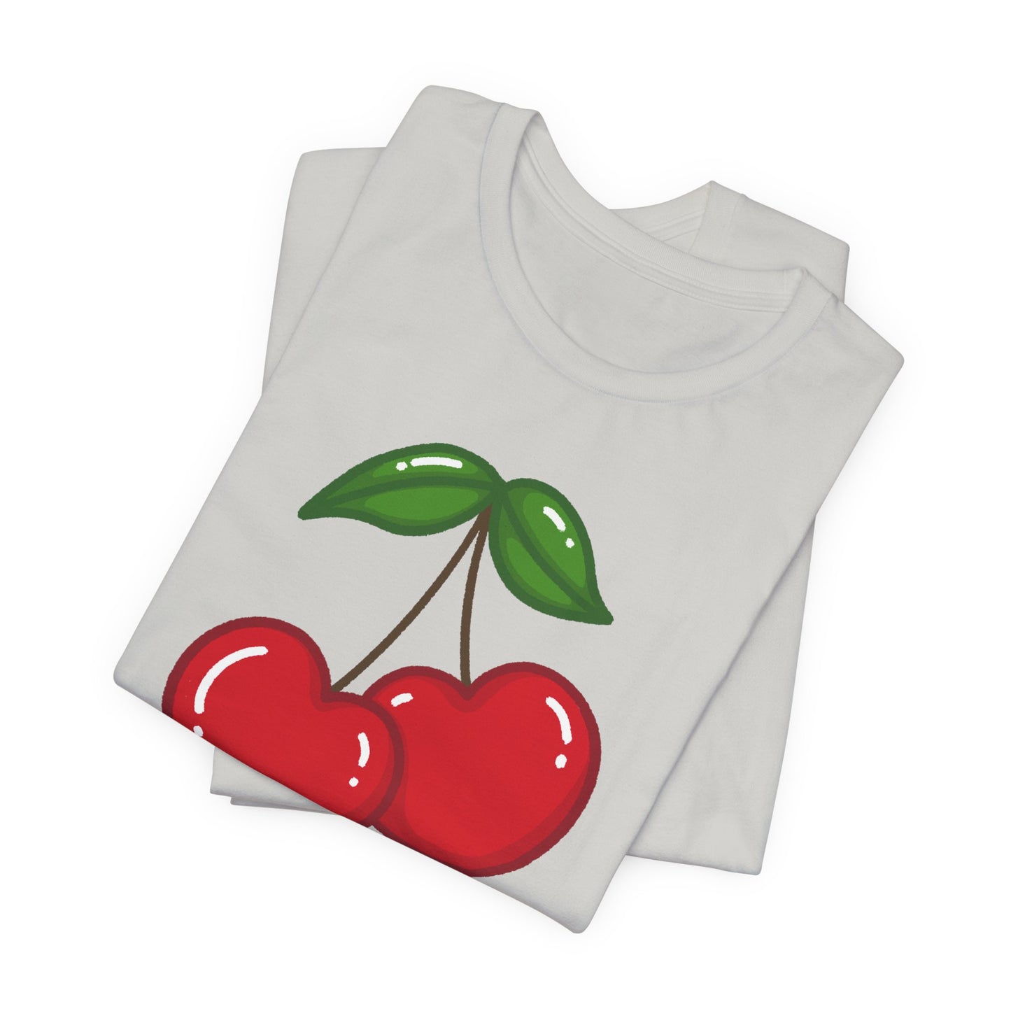 Have a Nice Day Cherry Hearts Tee