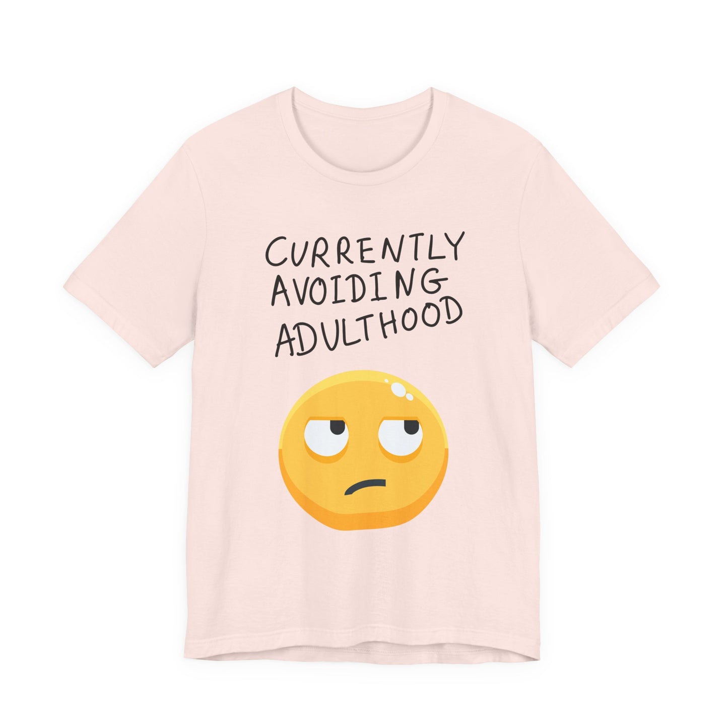 Avoiding Adulthood Emoji Tee