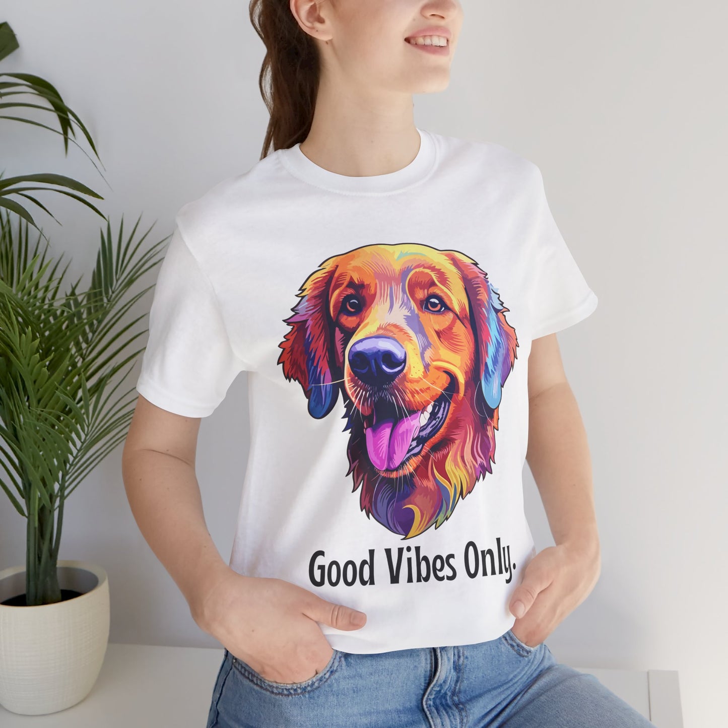 Good Vibes Only Dog Tee