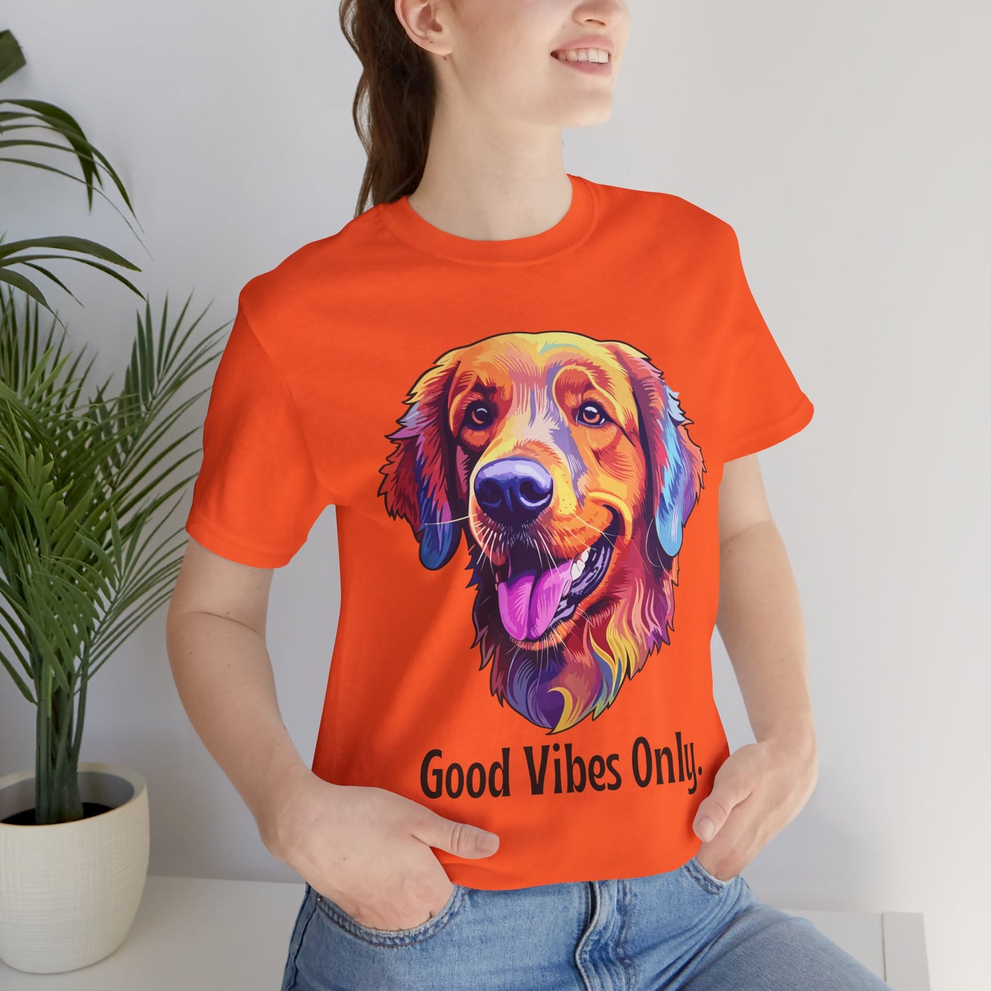 Good Vibes Only Dog Tee