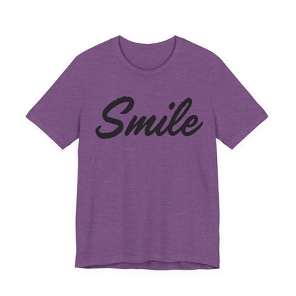 SMILE Simple Text Tee
