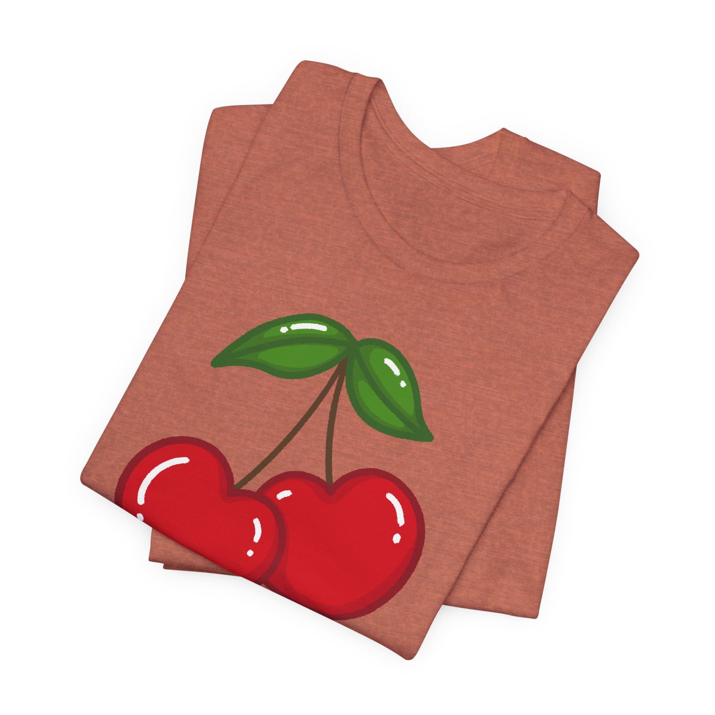 Have a Nice Day Cherry Hearts Tee