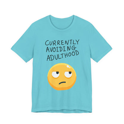 Avoiding Adulthood Emoji Tee