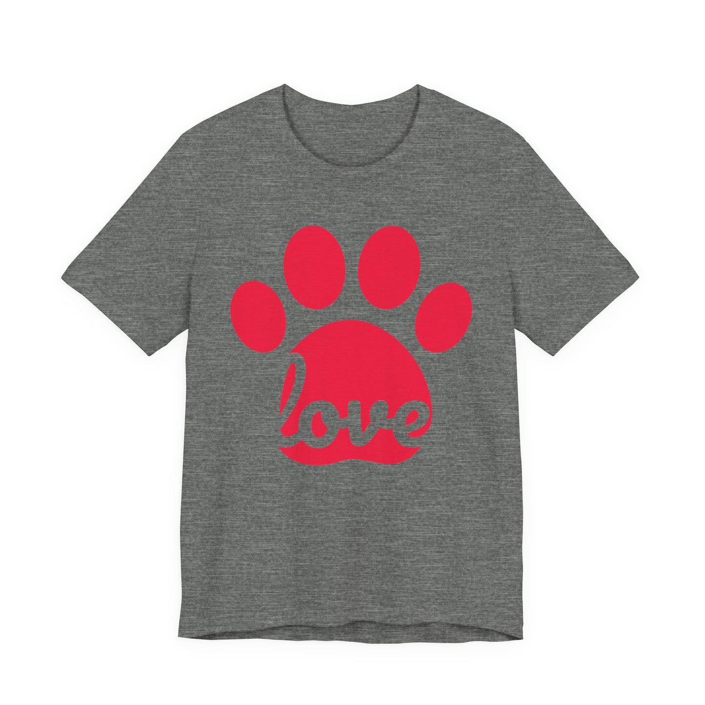 Love Paw Print Jersey Tee