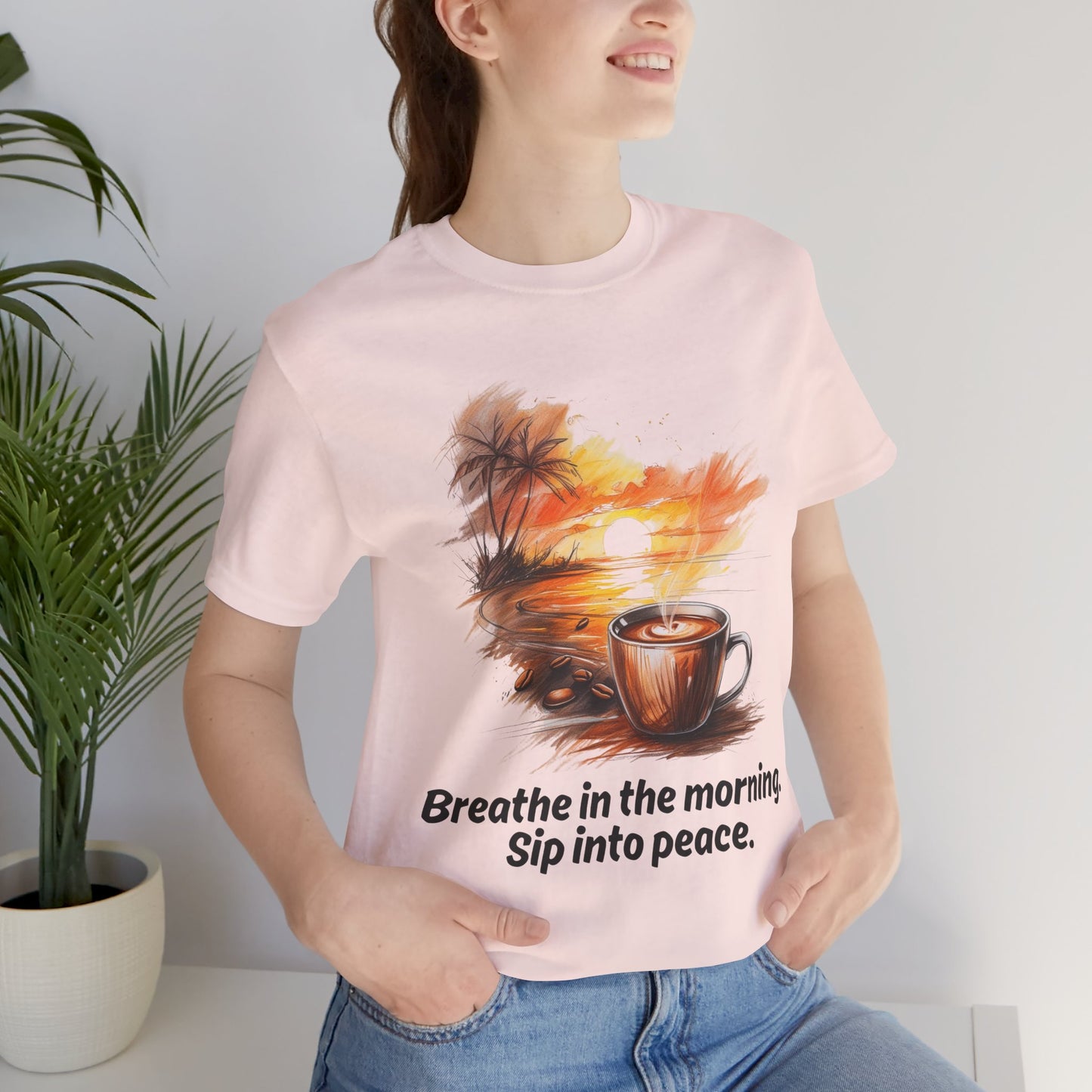 Morning Peace Coffee Tee