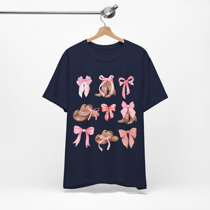 Western Bow Charm Tee