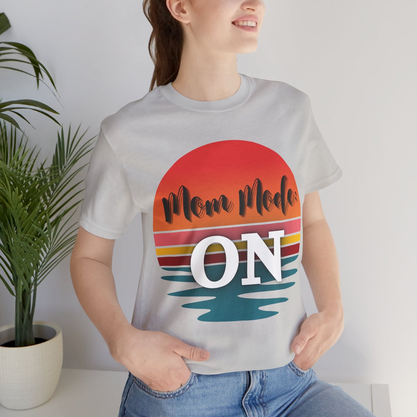 Retro Mom Mode On Tee