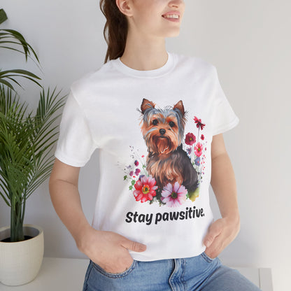 Stay Pawsitive Dog Lover Tee