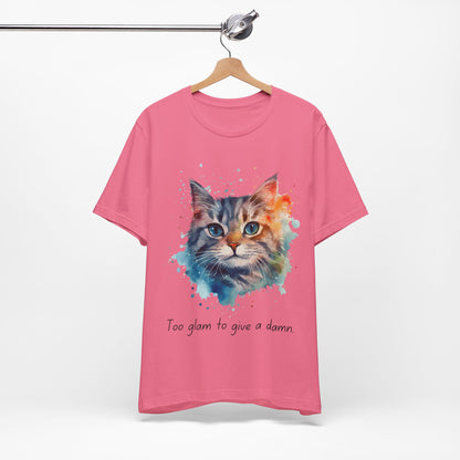 Watercolor Cat Tee