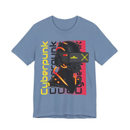 Cyberpunk Glitch Head Tee