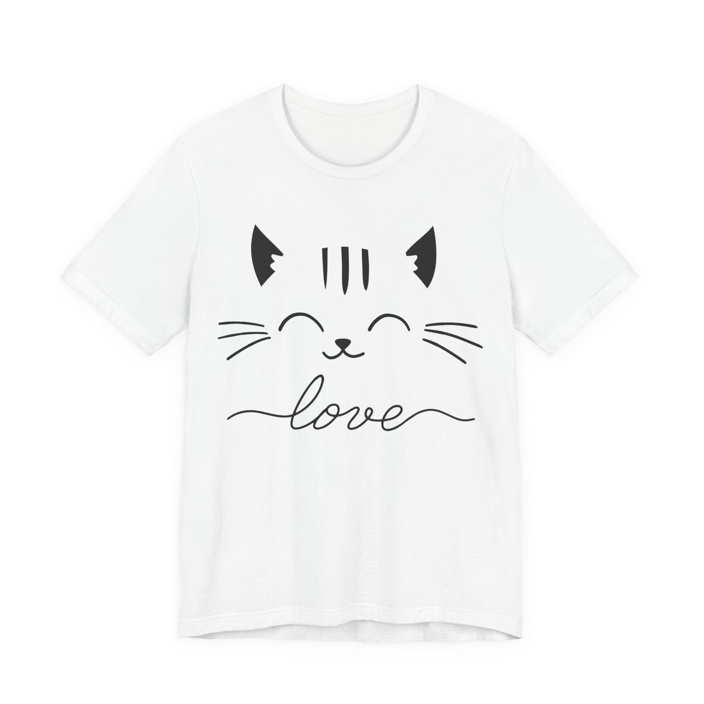 Cat Love Minimalist Tee