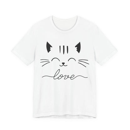 Cat Love Minimalist Tee