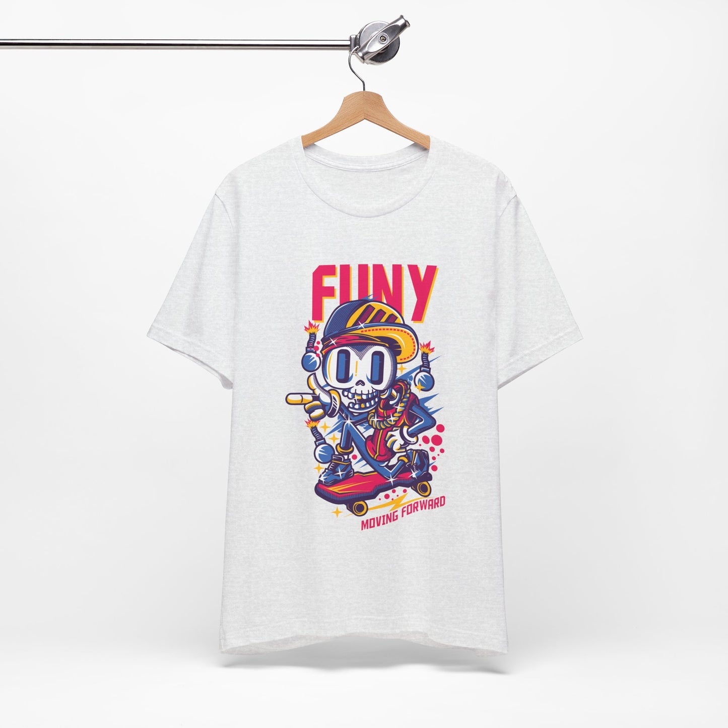 Funy Moving Forward Skater Tee
