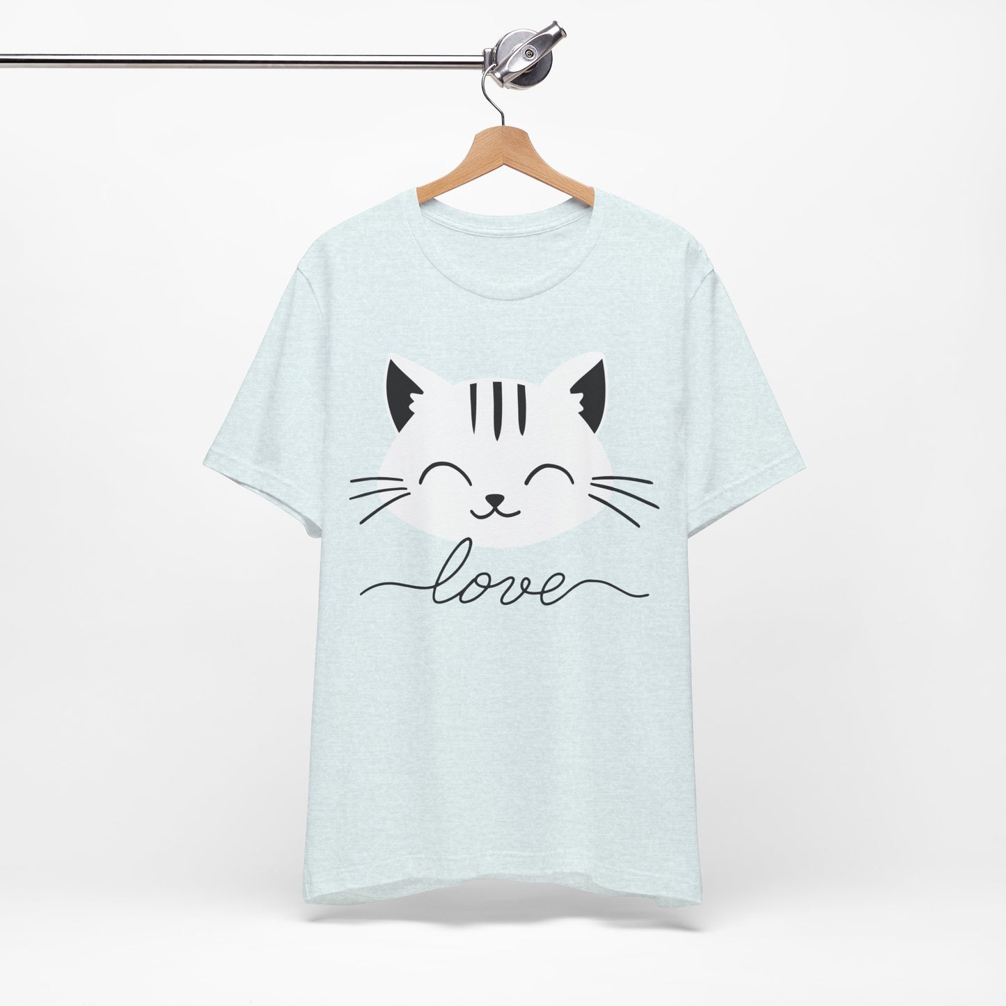 Cat Love Minimalist Tee