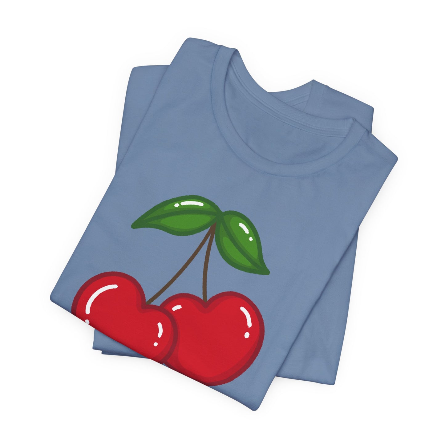 Have a Nice Day Cherry Hearts Tee