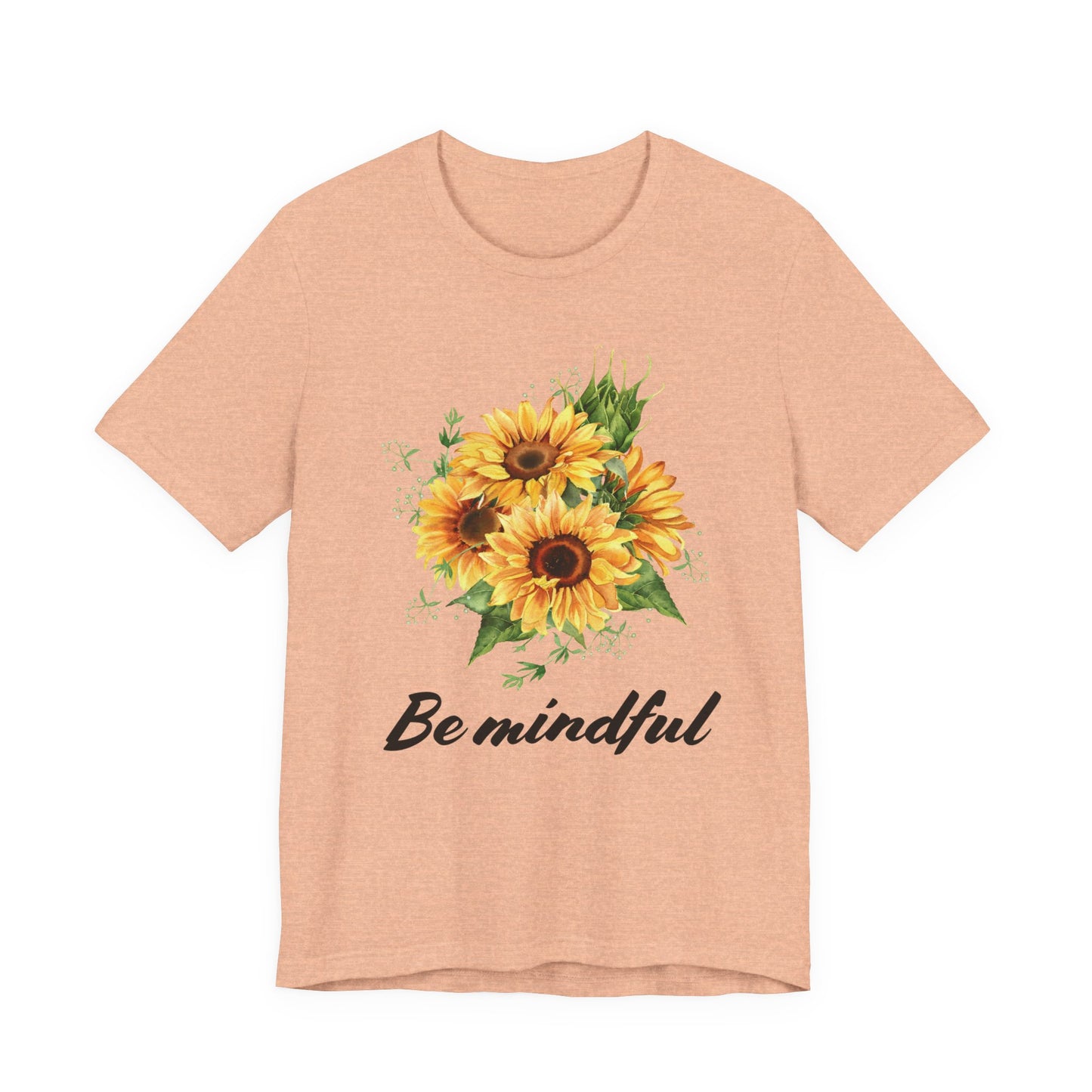 Be Mindful Sunflower Tee