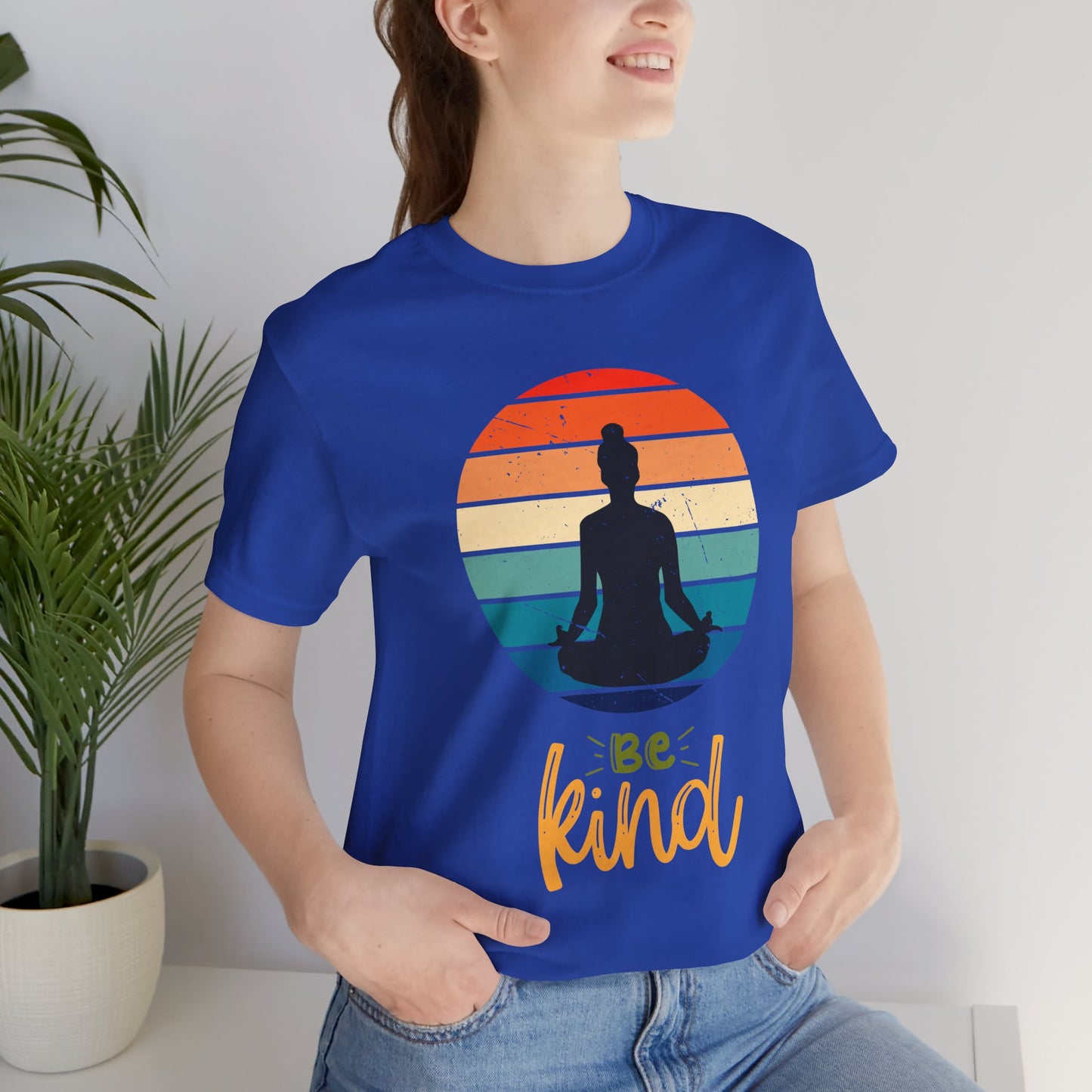 Be Kind Yoga Sunset Tee