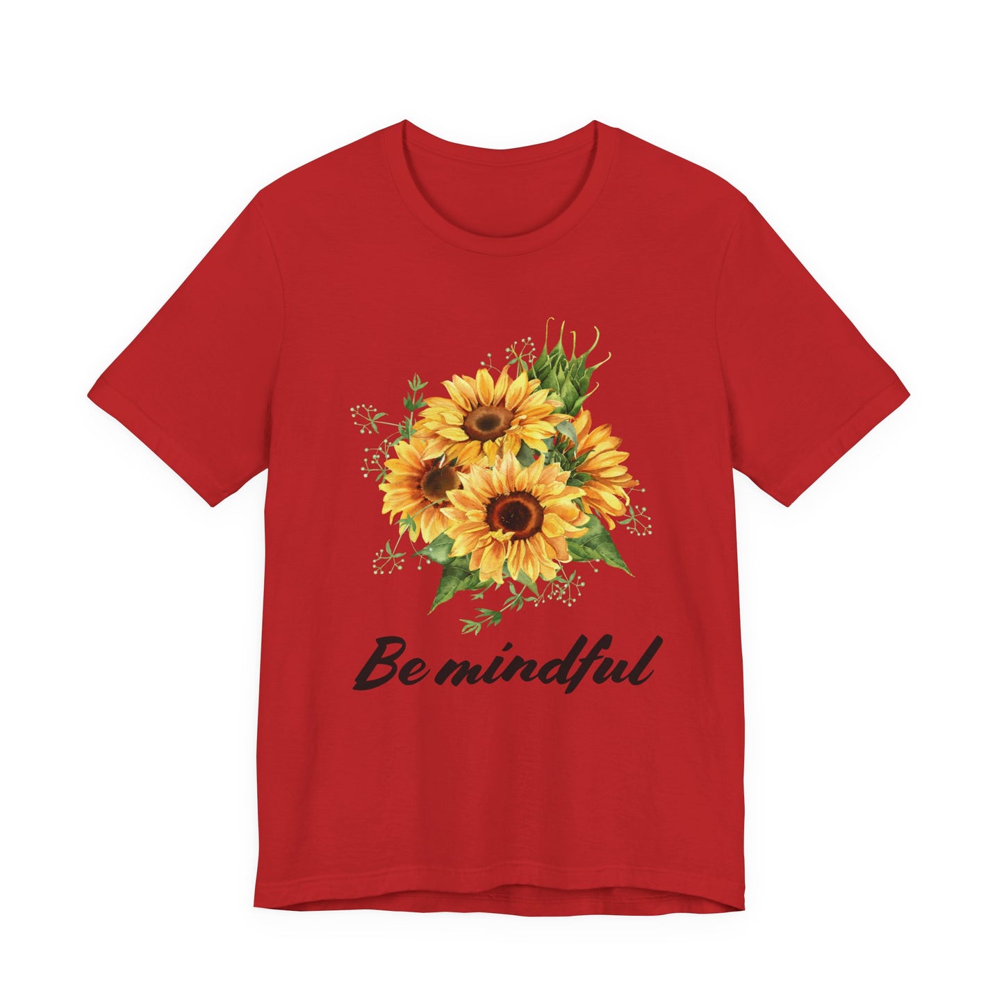 Be Mindful Sunflower Tee