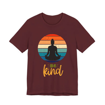 Be Kind Yoga Sunset Tee