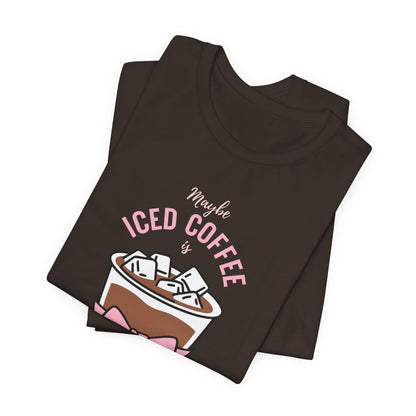 Iced Coffee Addict Tee