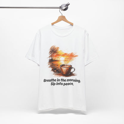 Morning Peace Coffee Tee