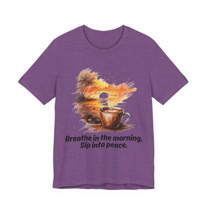 Morning Peace Coffee Tee