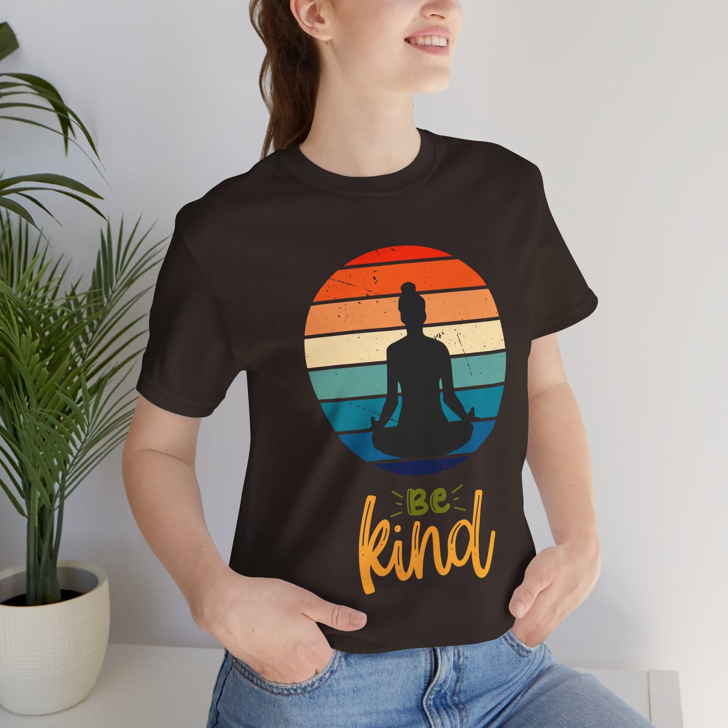 Be Kind Yoga Sunset Tee