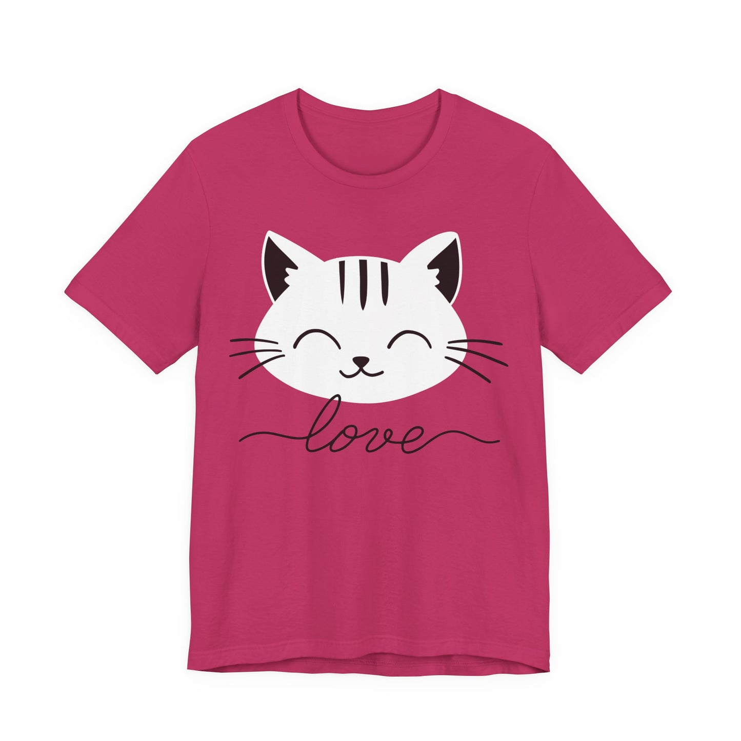 Cat Love Minimalist Tee