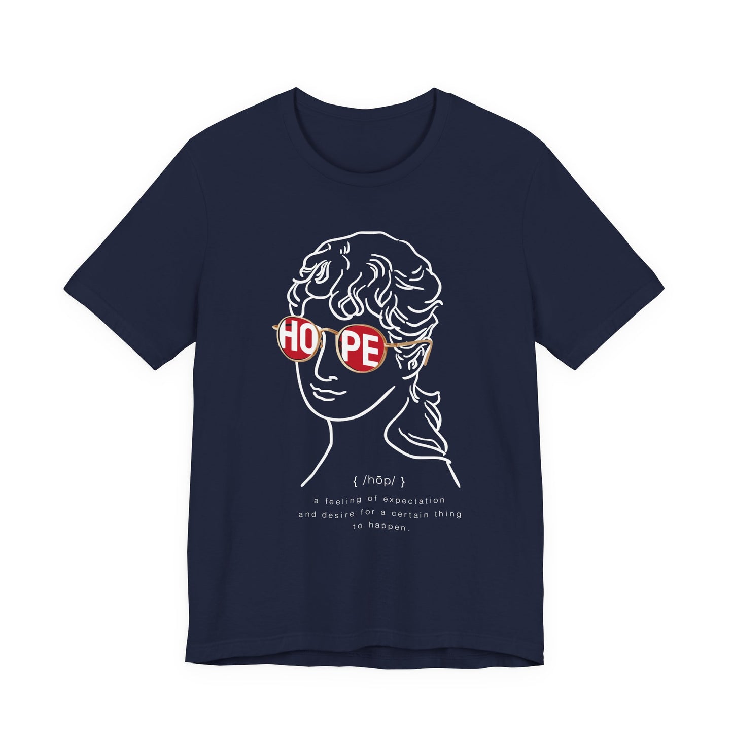 Hope Definition Statue Tee