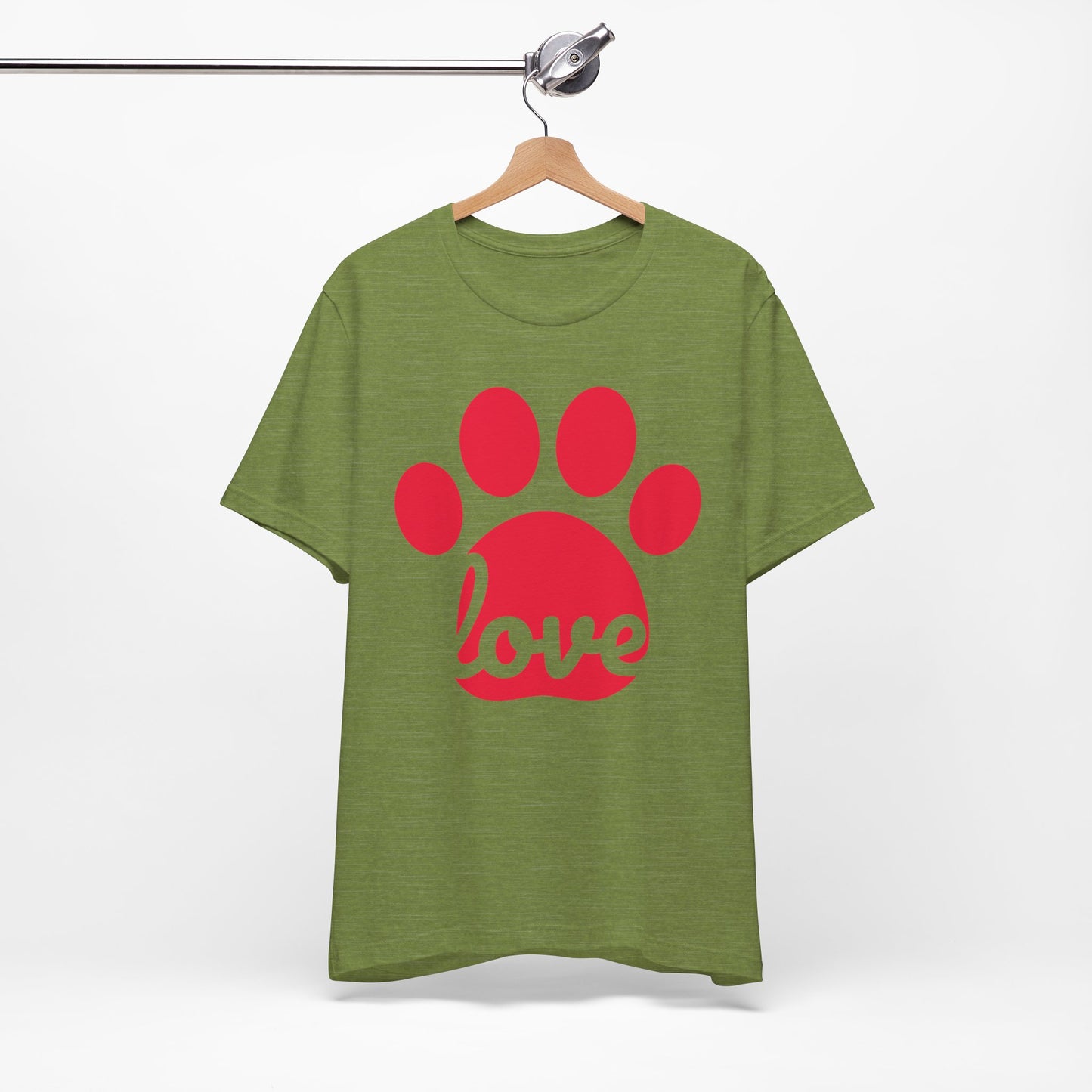 Love Paw Print Jersey Tee