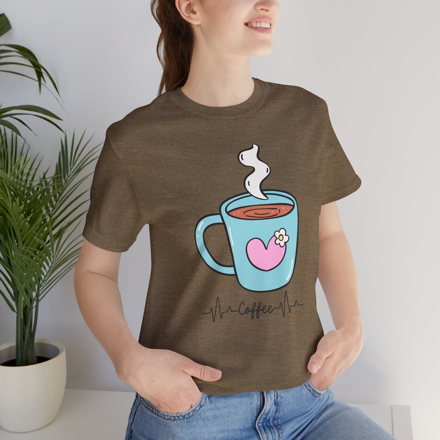 Coffee Lover's Heart Tee