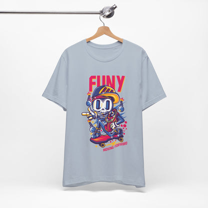 Funy Moving Forward Skater Tee