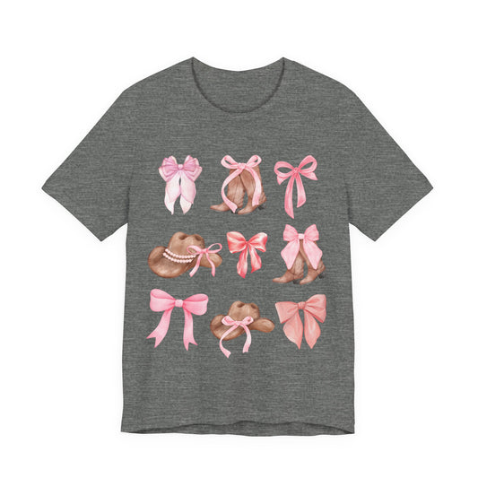 Western Bow Charm Tee