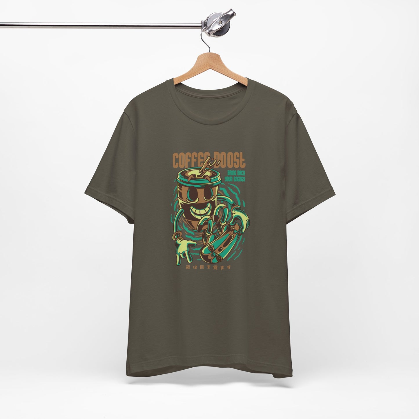 Coffee Boost Skateboard Tee
