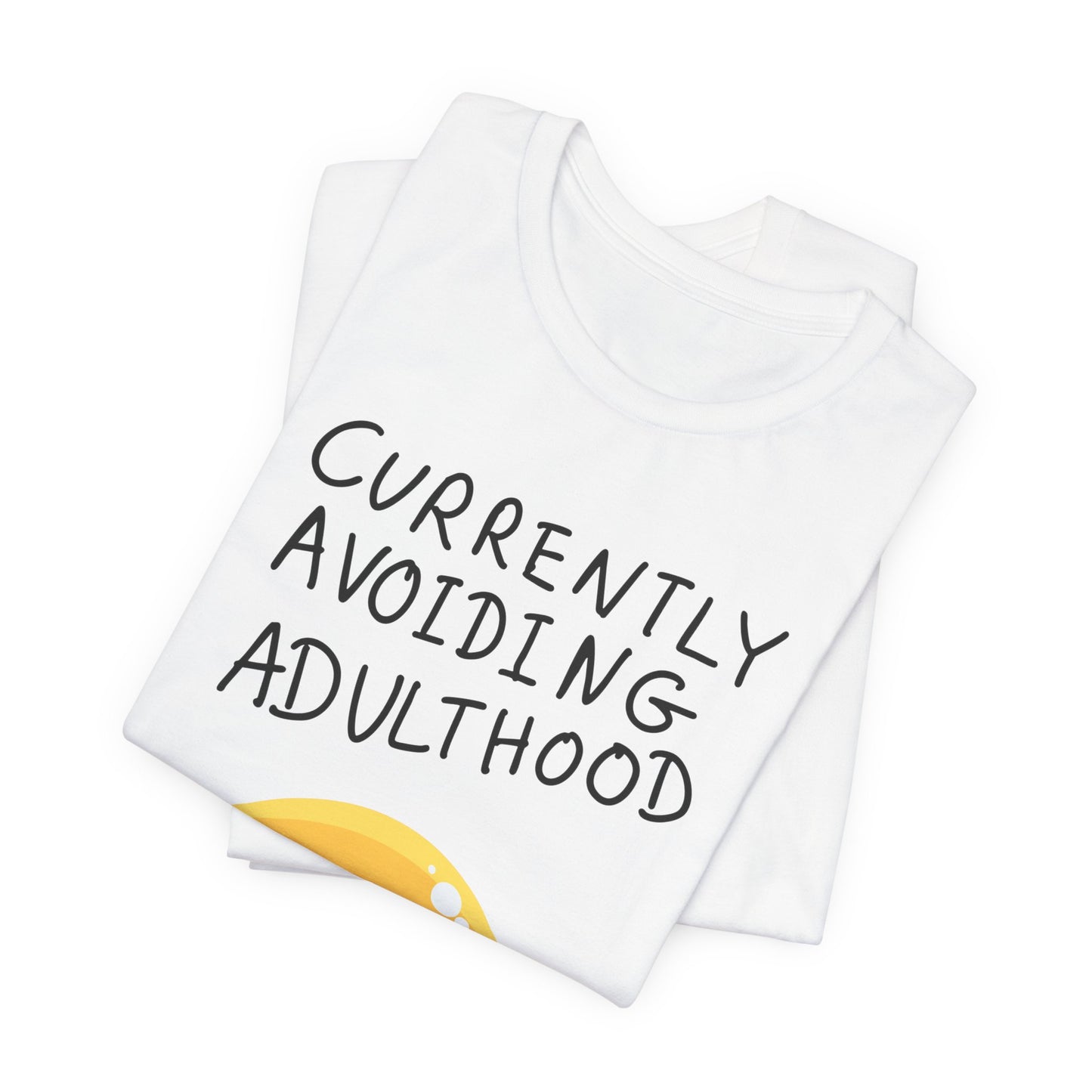 Avoiding Adulthood Emoji Tee