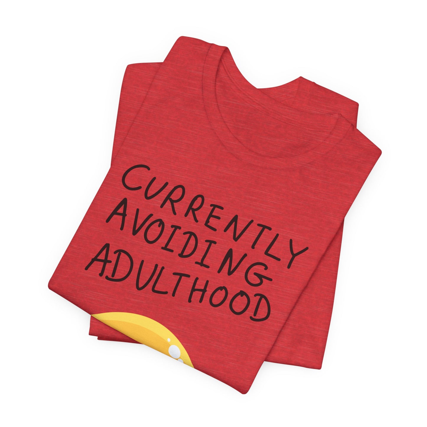 Avoiding Adulthood Emoji Tee