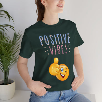 Positive Vibes Thumbs Up Tee